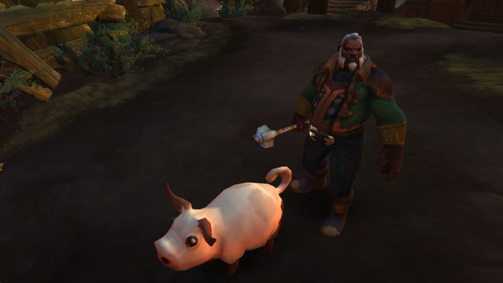WoW Kultiras and Pig