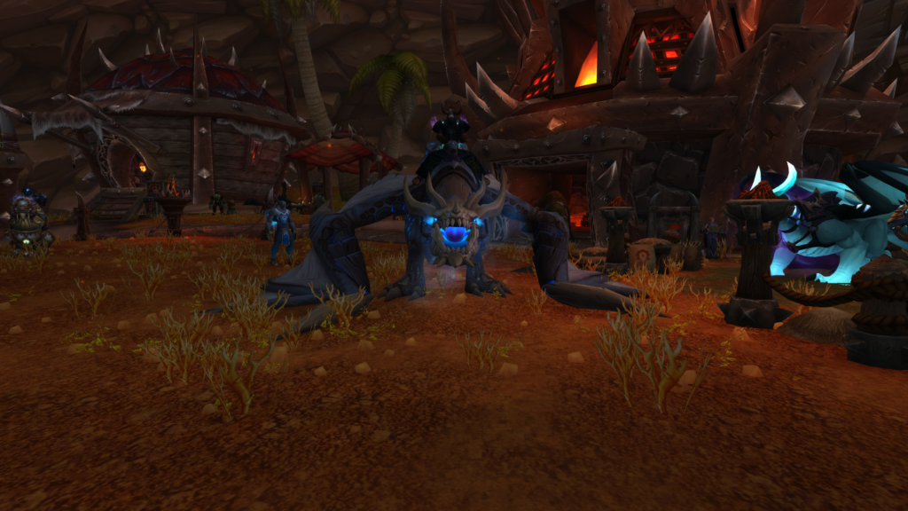 WoW demon hunter on protodragon